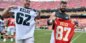 “Need to Clear the Air:” Olympic Gold Medalist Sets Record Straight on Travis & Jason Kelce After $10K Donation