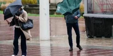 Derek Brockway says gusts of 75mph to hit Wales over Easter weekend