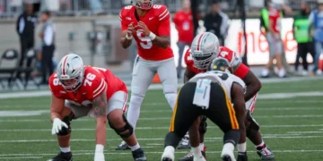 Tavien St. Clair, Luke Montgomery Lead 20 OSU Teammates in Life-Saving Camp on Thursday