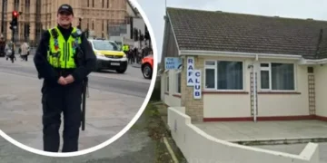 Welsh police officer who ‘cupped man’s groin’ on drunken night out keeps her job