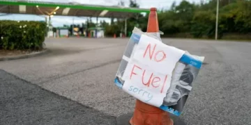 Fuel stocks hit three-year low as Welsh areas among list with biggest shortages