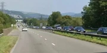 Police update on car fire which closed A465