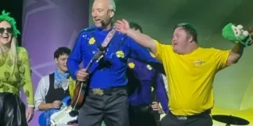 Welshman steals the show by achieving dream of performing on stage with the Wiggles