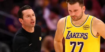 Lakers Star Explodes in G League Playoffs as Fans Urge JJ Redick to Act Amid Luka Doncic Injury