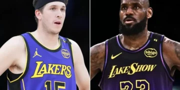 LeBron James Had One-Word Reaction After Waking Up to Austin Reaves Injury News